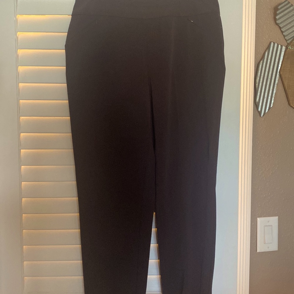 Dress pants, chocolate brown, worn only a few times. Size 12